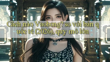 Cách nào Vaobong so với bản quốc tế (2026), quy mô lớn