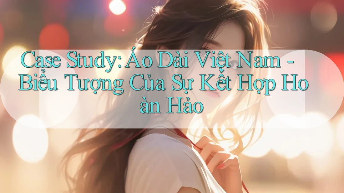 Case Study: Áo Dài Việt Nam - Biểu Tượng Của Sự Kết Hợp Hoàn Hảo