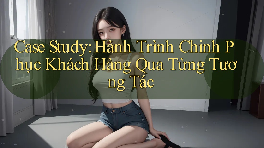 Case Study: Hành Trình Chinh Phục Khách Hàng Qua Từng Tương Tác Case Study: Hành Trình Chinh Phục Khách Hàng Qua Từng Tương Tác