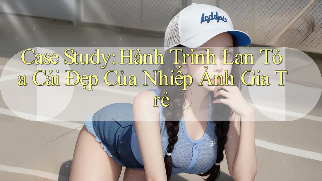Case Study: Hành Trình Lan Tỏa Cái Đẹp Của Nhiếp Ảnh Gia Trẻ