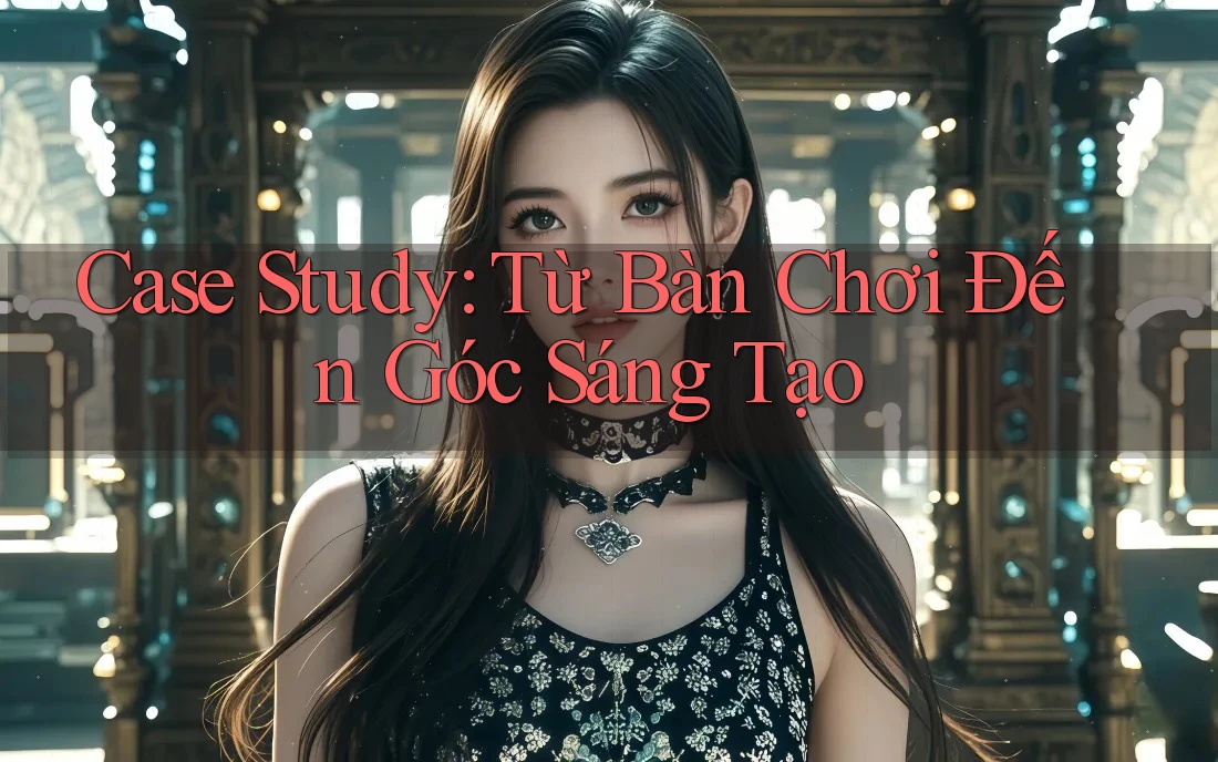 Case Study: Từ Bàn Chơi Đến Góc Sáng Tạo Case Study: Từ Bàn Chơi Đến Góc Sáng Tạo