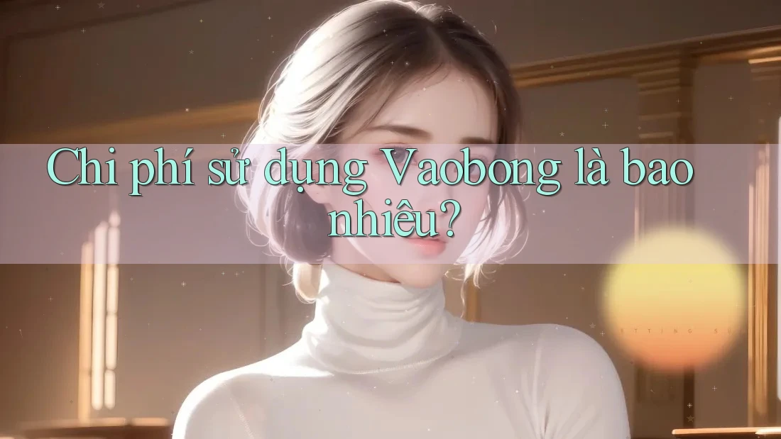 Chi phí sử dụng Vaobong là bao nhiêu?
