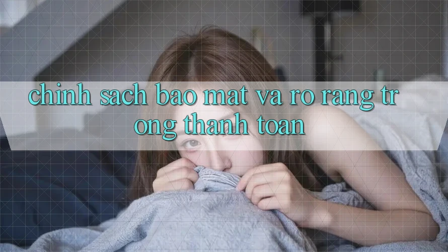 Chính Sách Bảo Mật Và Rõ Ràng Trong Thanh toán