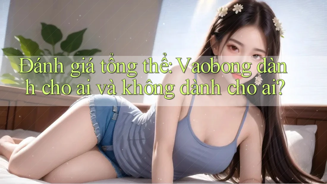 Đánh giá tổng thể: Vaobong dành cho ai và không dành cho ai? Đánh giá tổng thể: Vaobong dành cho ai và không dành cho ai?
