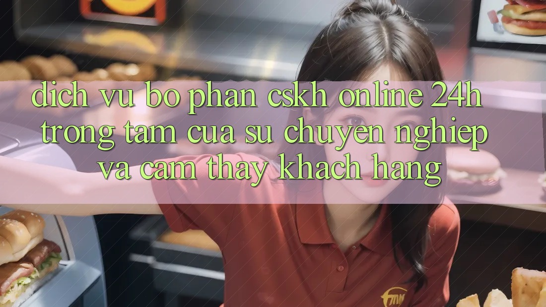 Dịch Vụ Bộ phận CSKH Online 24h: Trọng Tâm Của Sự Chuyên nghiệp và Cảm thấy Khách Hàng