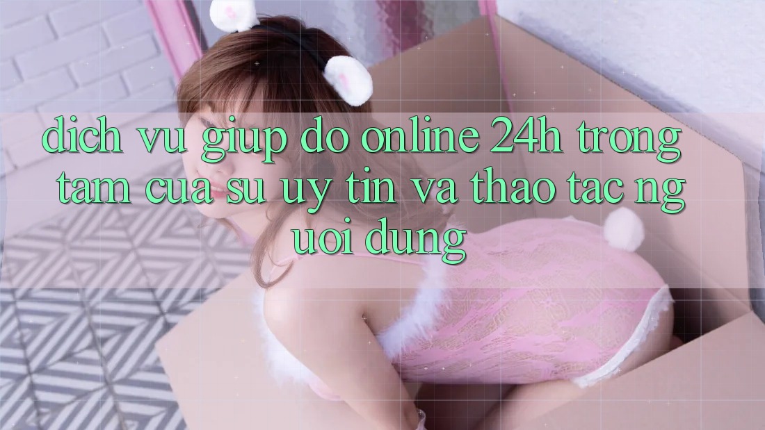 Dịch Vụ Giúp đỡ Online 24h: Trọng Tâm Của Sự Uy Tín và Thao tác Người dùng