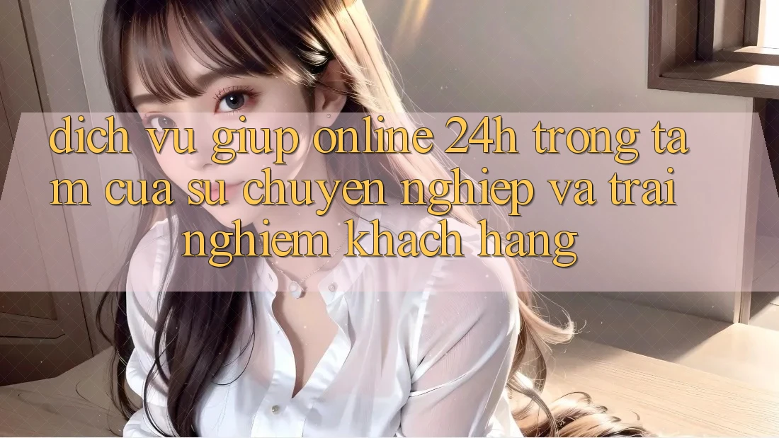 Dịch Vụ Giúp Online 24h: Trọng Tâm Của Sự Chuyên nghiệp và Trải Nghiệm Khách Hàng Dịch Vụ Giúp Online 24h: Trọng Tâm Của Sự Chuyên nghiệp và Trải Nghiệm Khách Hàng