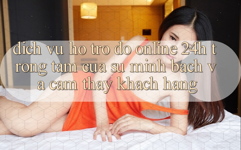 Dịch Vụ Hỗ trợ đỡ Online 24h: Trọng Tâm Của Sự Minh bạch và Cảm thấy Khách Hàng