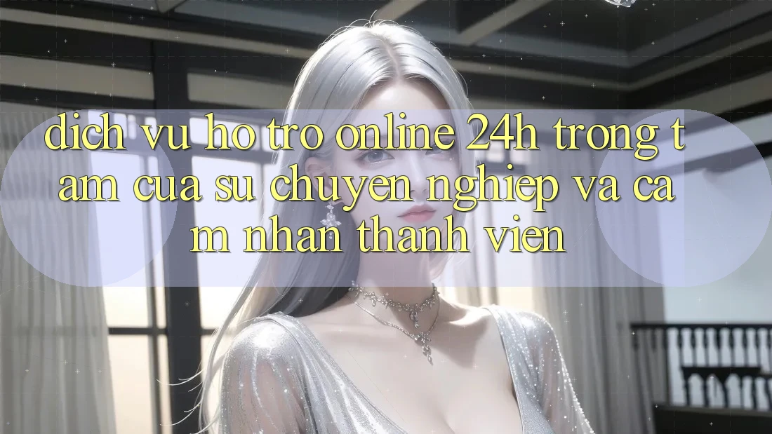 Dịch Vụ Hỗ Trợ Online 24h: Trọng Tâm Của Sự Chuyên nghiệp và Cảm nhận Thành viên Dịch Vụ Hỗ Trợ Online 24h: Trọng Tâm Của Sự Chuyên nghiệp và Cảm nhận Thành viên