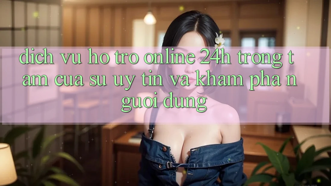 Dịch Vụ Hỗ Trợ Online 24h: Trọng Tâm Của Sự Uy Tín và Khám phá Người dùng