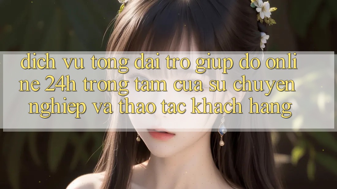 Dịch Vụ Tổng đài trợ giúp đỡ Online 24h: Trọng Tâm Của Sự Chuyên nghiệp và Thao tác Khách Hàng