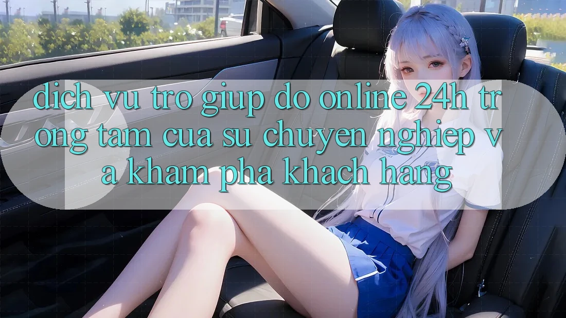 Dịch Vụ Trợ giúp đỡ Online 24h: Trọng Tâm Của Sự Chuyên nghiệp và Khám phá Khách Hàng