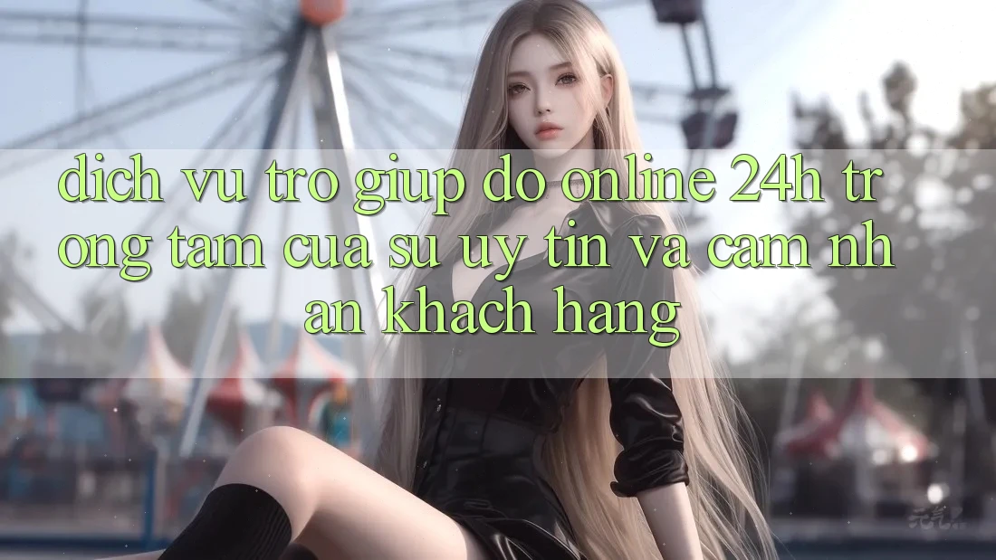 Dịch Vụ Trợ giúp đỡ Online 24h: Trọng Tâm Của Sự Uy Tín và Cảm nhận Khách Hàng