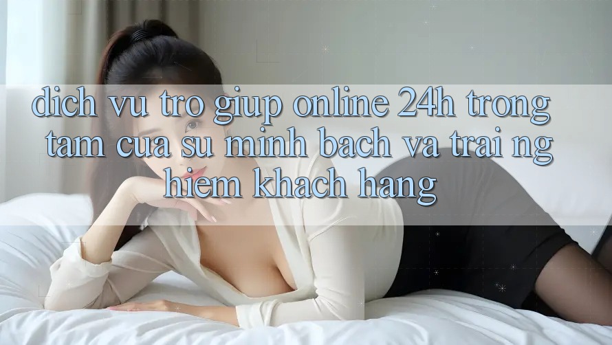 Dịch Vụ Trợ giúp Online 24h: Trọng Tâm Của Sự Minh bạch và Trải Nghiệm Khách Hàng
