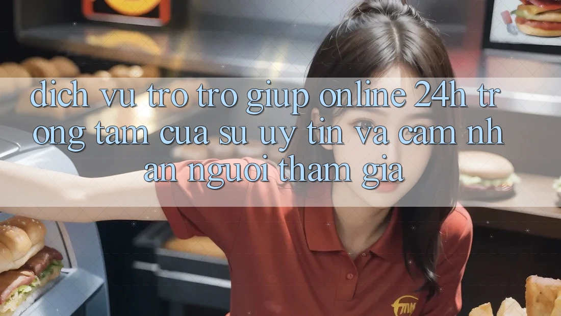 Dịch Vụ Trợ trợ giúp Online 24h: Trọng Tâm Của Sự Uy Tín và Cảm nhận Người tham gia Dịch Vụ Trợ trợ giúp Online 24h: Trọng Tâm Của Sự Uy Tín và Cảm nhận Người tham gia