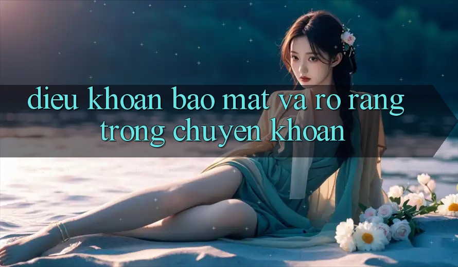 Điều khoản Bảo Mật Và Rõ Ràng Trong Chuyển khoản