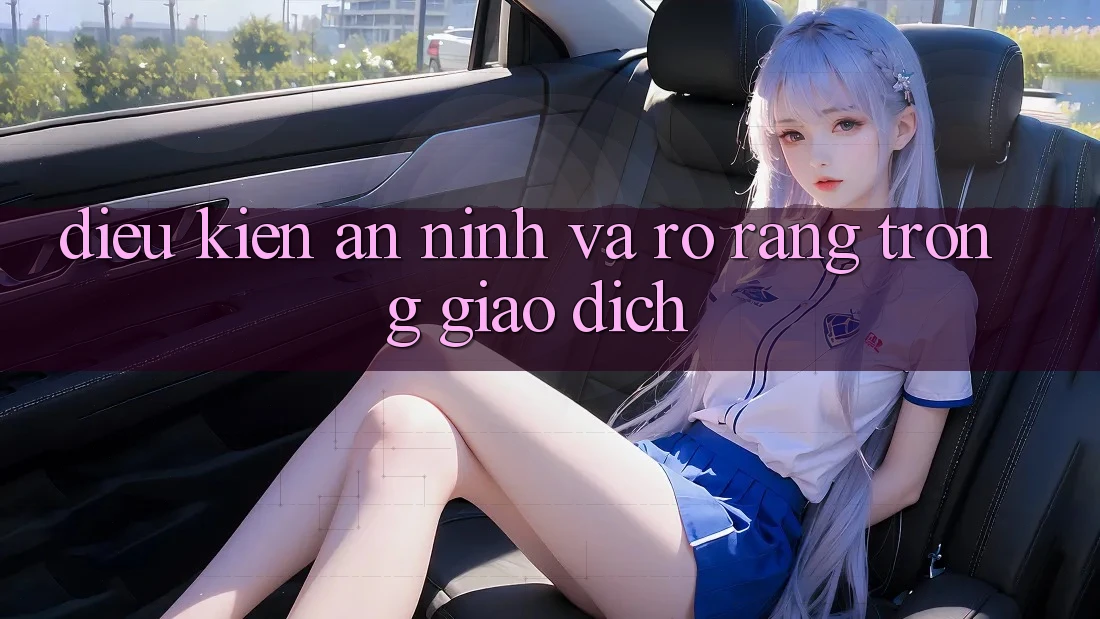 Điều kiện An ninh Và Rõ Ràng Trong Giao Dịch