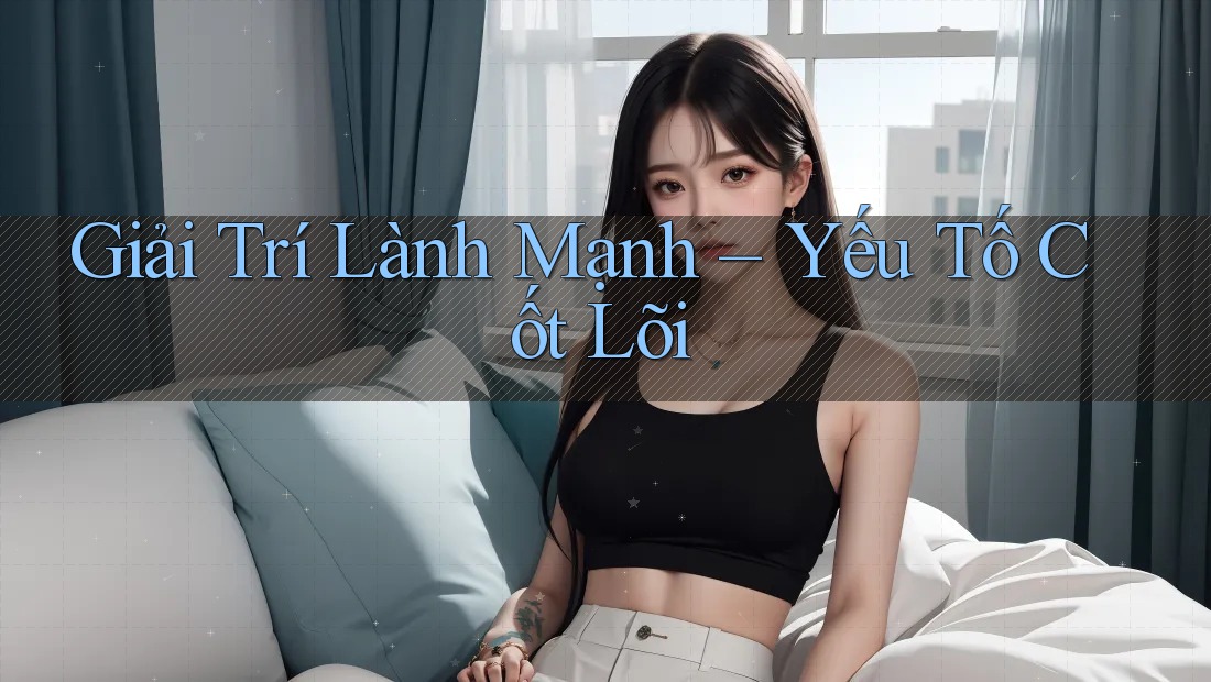 Giải Trí Lành Mạnh – Yếu Tố Cốt Lõi