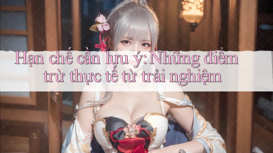 Hạn chế cần lưu ý: Những điểm trừ thực tế từ trải nghiệm