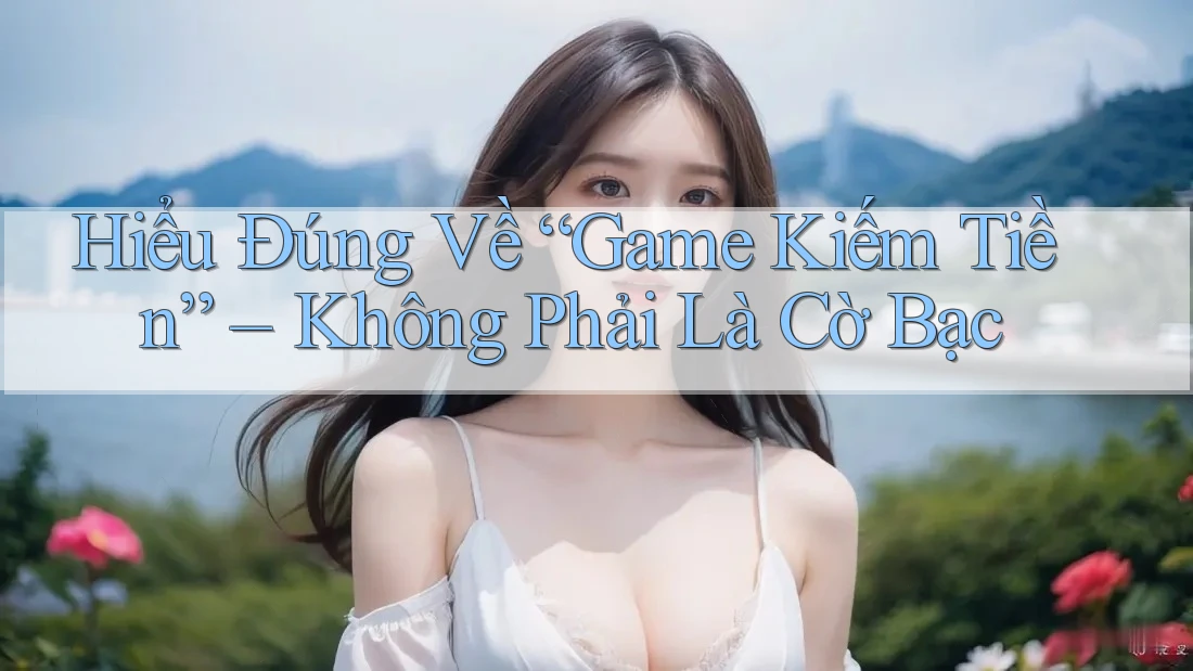 Hiểu Đúng Về “Game Kiếm Tiền” – Không Phải Là Cờ Bạc