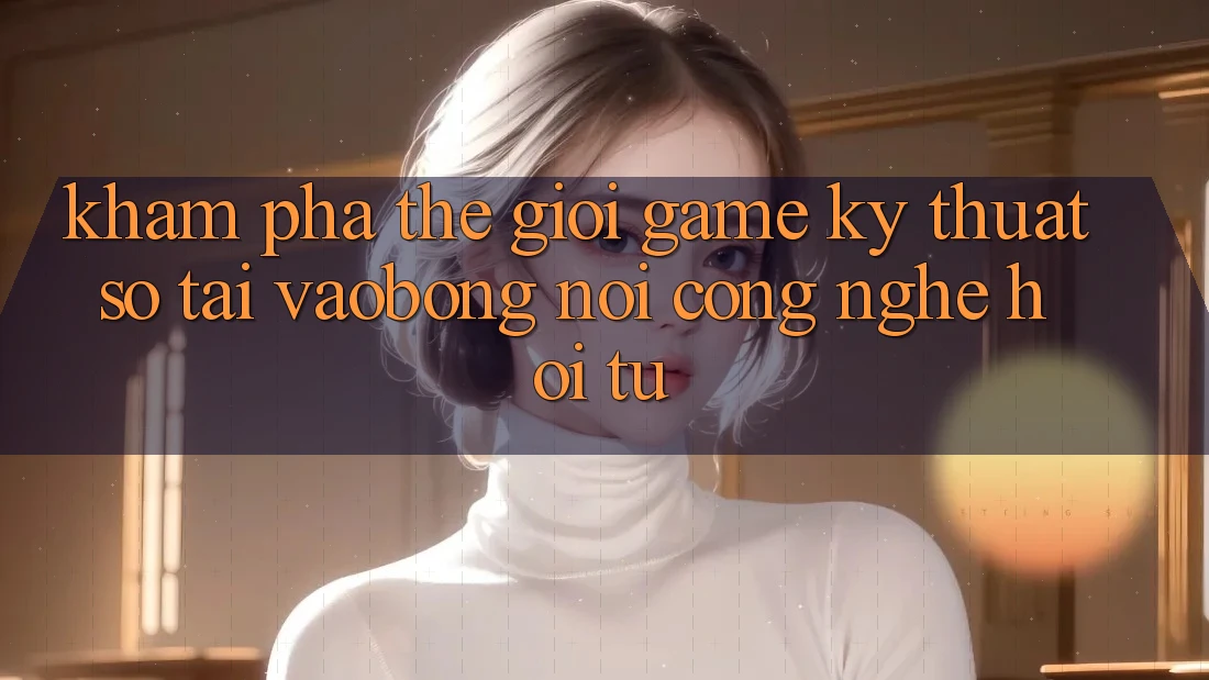 Khám Phá Thế Giới Game Kỹ Thuật Số Tại vaobong: Nơi Công Nghệ Hội Tụ