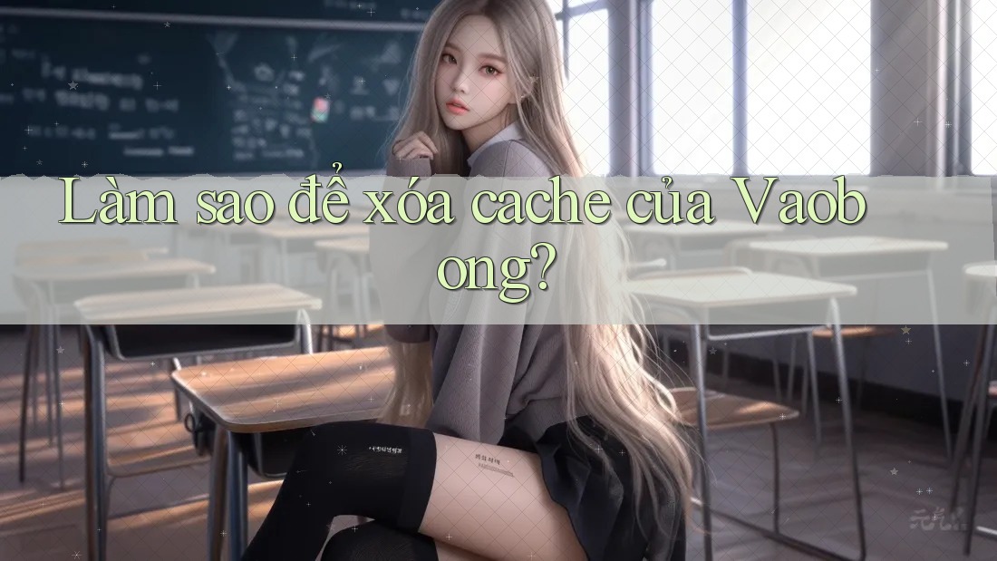 Làm sao để xóa cache của Vaobong?