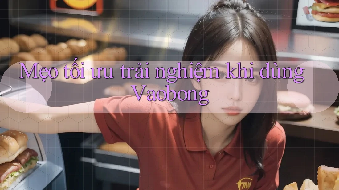 Mẹo tối ưu trải nghiệm khi dùng Vaobong Mẹo tối ưu trải nghiệm khi dùng Vaobong