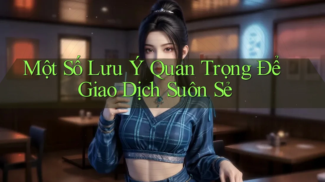 Một Số Lưu Ý Quan Trọng Để Giao Dịch Suôn Sẻ Một Số Lưu Ý Quan Trọng Để Giao Dịch Suôn Sẻ