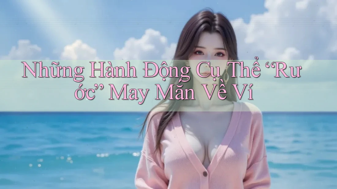 Những Hành Động Cụ Thể “Rước” May Mắn Về Ví Những Hành Động Cụ Thể “Rước” May Mắn Về Ví