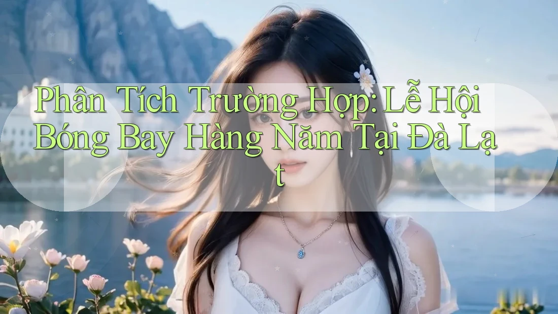 Phân Tích Trường Hợp: Lễ Hội Bóng Bay Hàng Năm Tại Đà Lạt