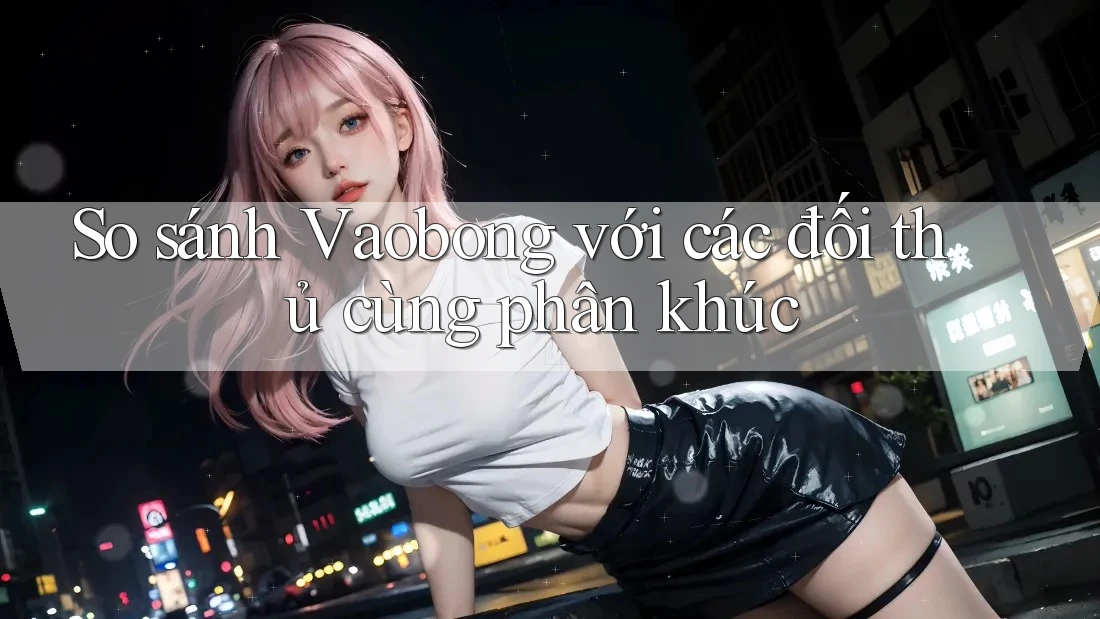 So sánh Vaobong với các đối thủ cùng phân khúc