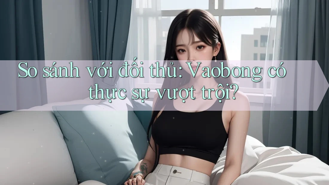 So sánh với đối thủ: Vaobong có thực sự vượt trội? So sánh với đối thủ: Vaobong có thực sự vượt trội?