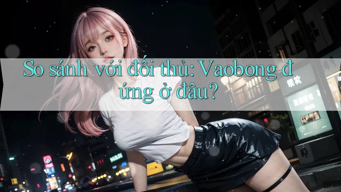 So sánh với đối thủ: Vaobong đứng ở đâu? So sánh với đối thủ: Vaobong đứng ở đâu?