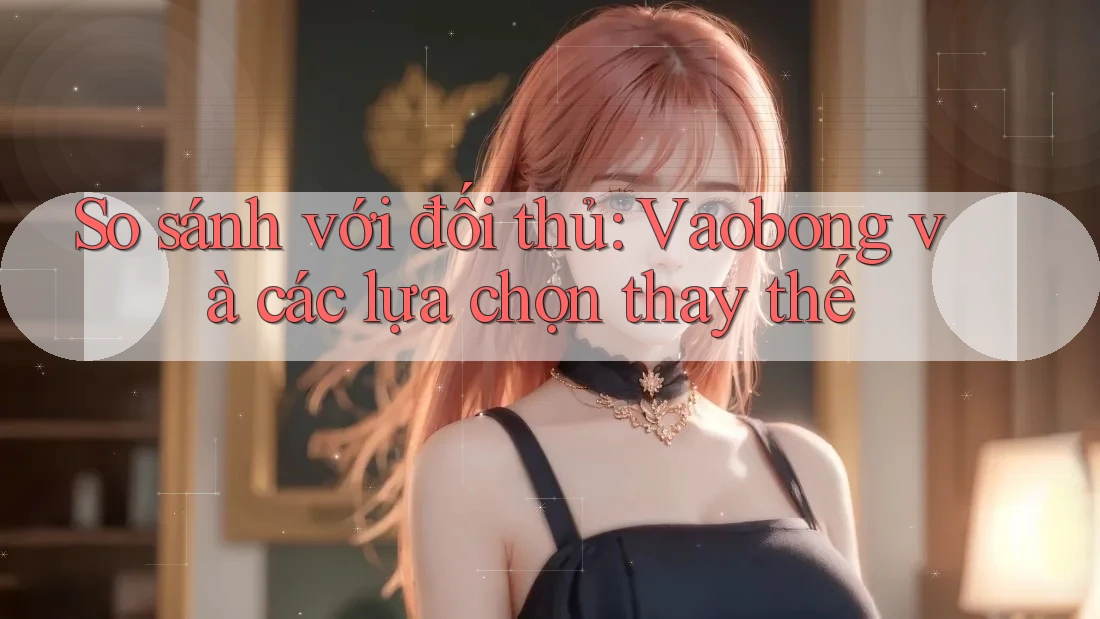 So sánh với đối thủ: Vaobong và các lựa chọn thay thế