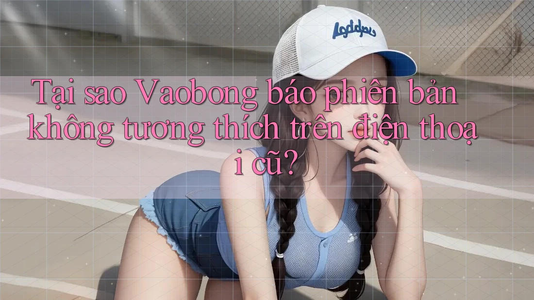 Tại sao Vaobong báo phiên bản không tương thích trên điện thoại cũ? Tại sao Vaobong báo phiên bản không tương thích trên điện thoại cũ?