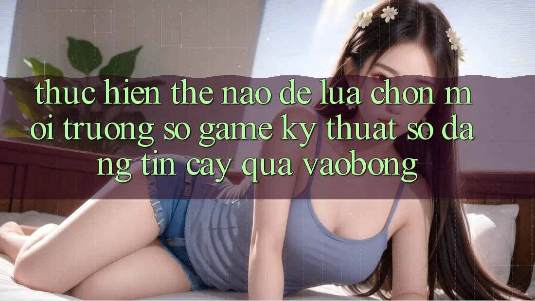 Thực hiện Thế Nào Để Lựa Chọn Môi trường số Game Kỹ Thuật Số Đáng tin cậy Qua vaobong? Thực hiện Thế Nào Để Lựa Chọn Môi trường số Game Kỹ Thuật Số Đáng tin cậy Qua vaobong?
