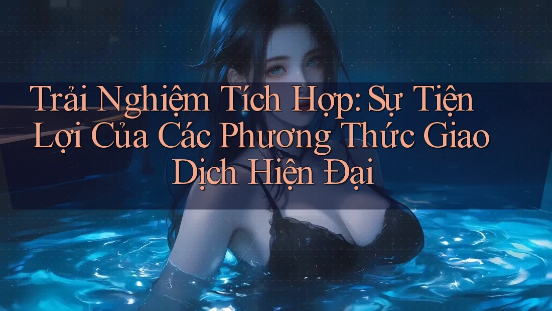 Trải Nghiệm Tích Hợp: Sự Tiện Lợi Của Các Phương Thức Giao Dịch Hiện Đại
