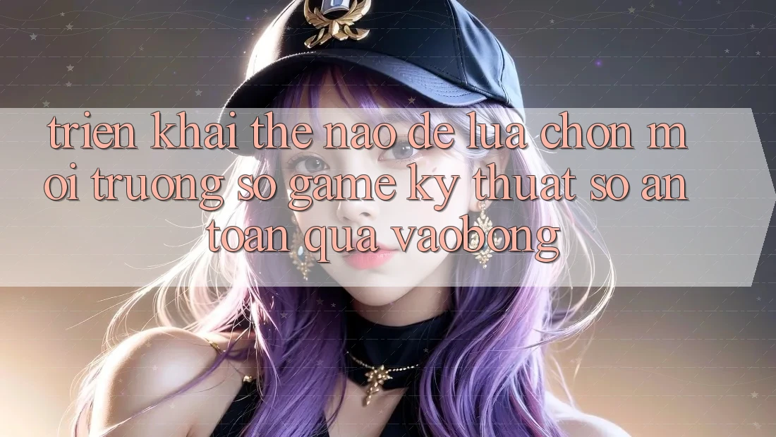 Triển khai Thế Nào Để Lựa Chọn Môi trường số Game Kỹ Thuật Số An Toàn Qua vaobong? Triển khai Thế Nào Để Lựa Chọn Môi trường số Game Kỹ Thuật Số An Toàn Qua vaobong?