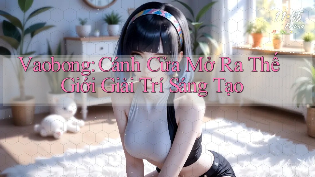 Vaobong: Cánh Cửa Mở Ra Thế Giới Giải Trí Sáng Tạo