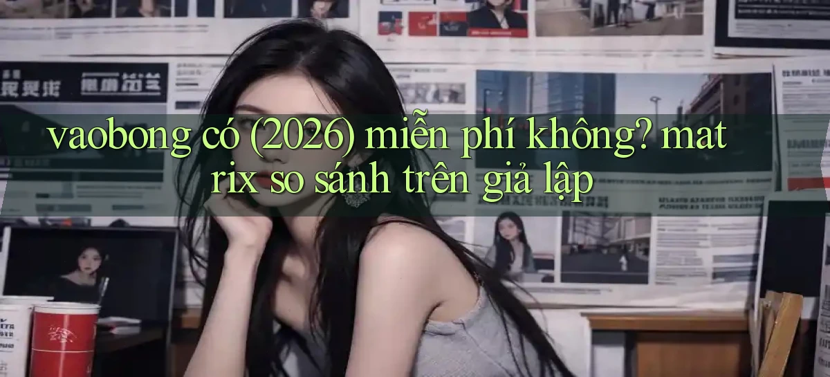 vaobong có (2026) miễn phí không matrix so sánh trên giả lập