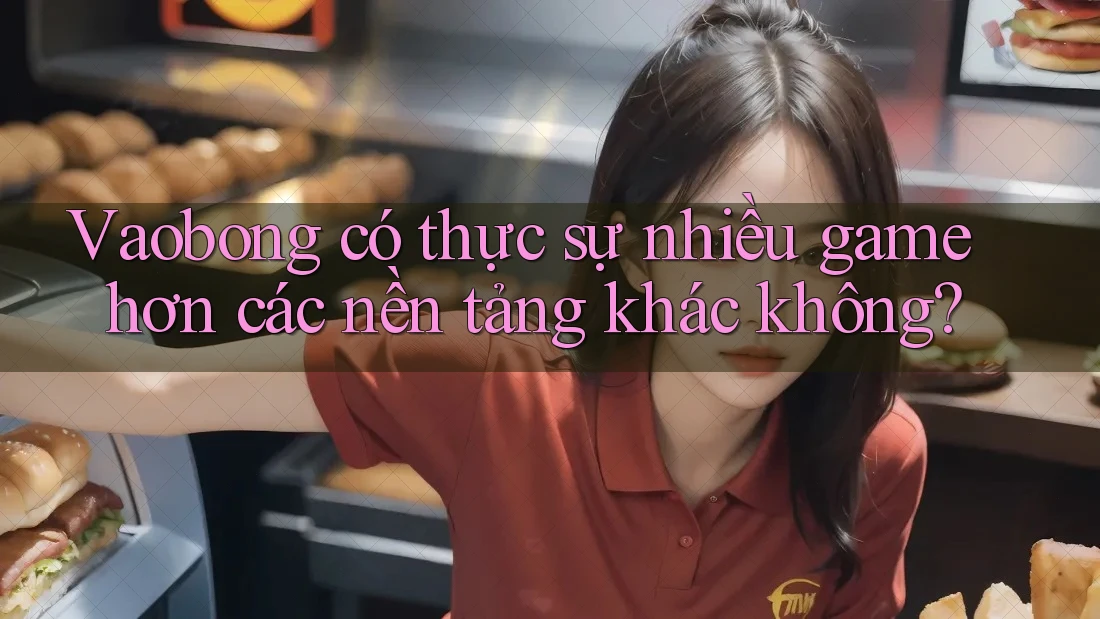 Vaobong có thực sự nhiều game hơn các nền tảng khác không?