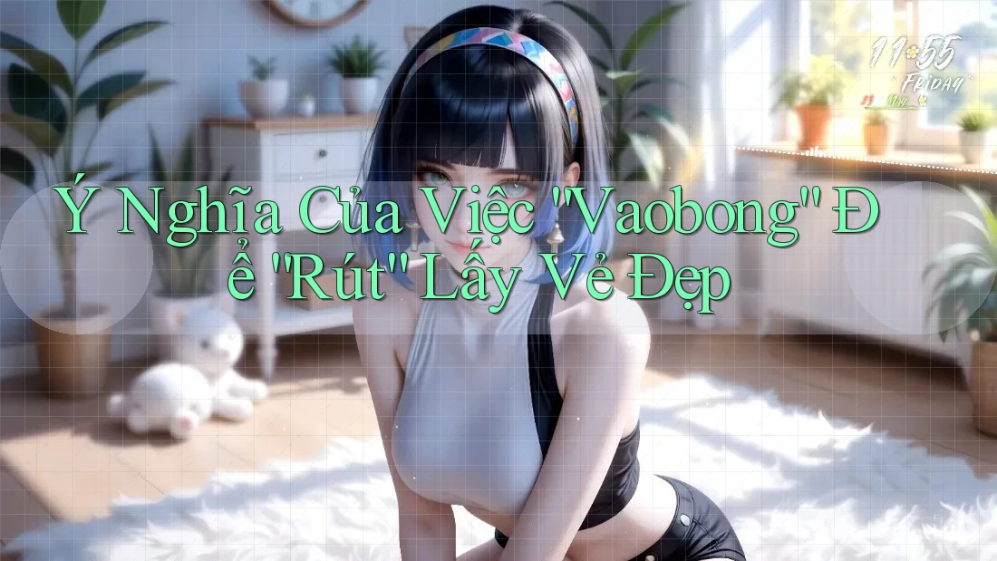 Ý Nghĩa Của Việc “Vaobong” Để “Rút” Lấy Vẻ Đẹp Ý Nghĩa Của Việc “Vaobong” Để “Rút” Lấy Vẻ Đẹp